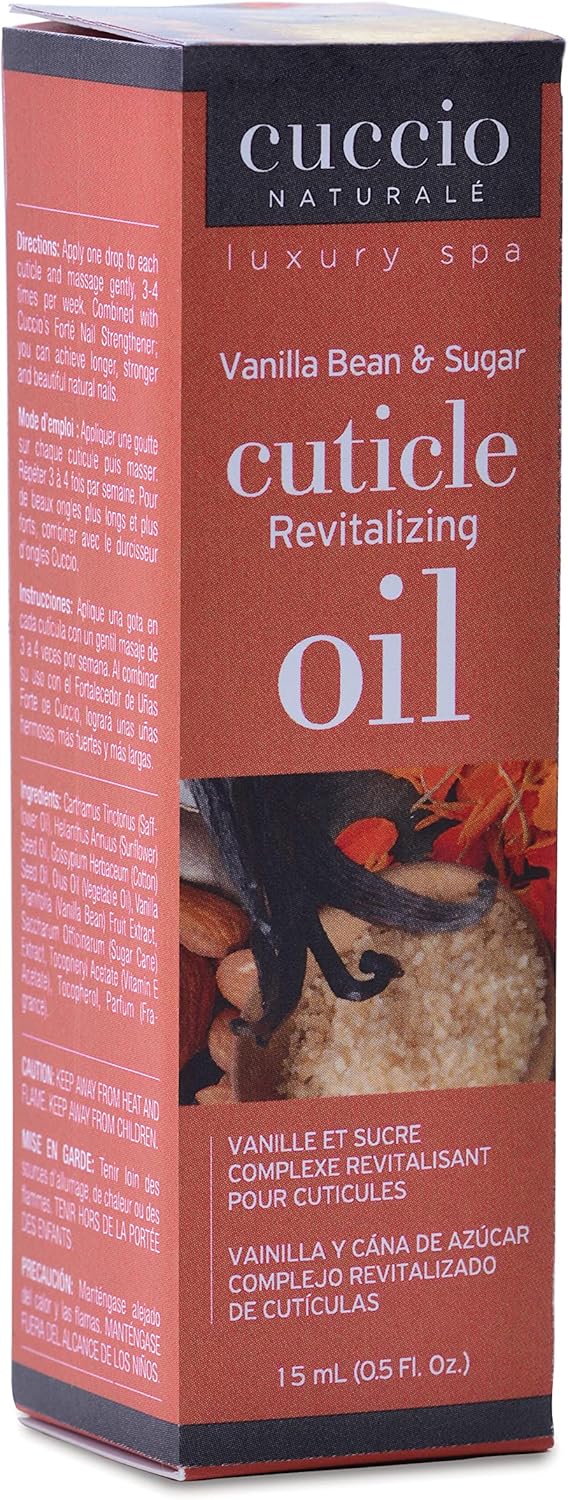 Cuccio Cuticle Oil – Vanilla Bean & Sugar (15ml / 0.5 oz)