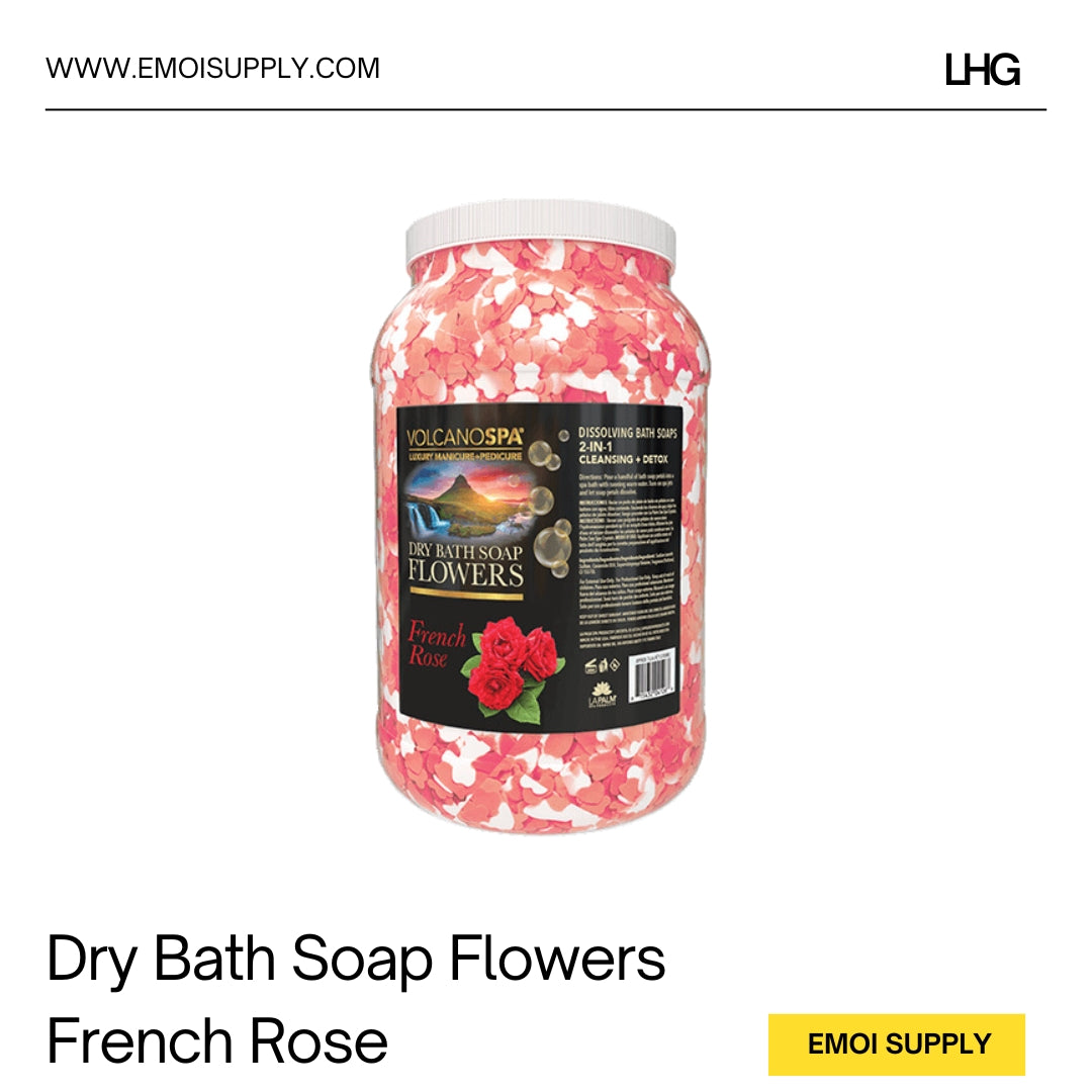 Dry Bath Soap Flowers