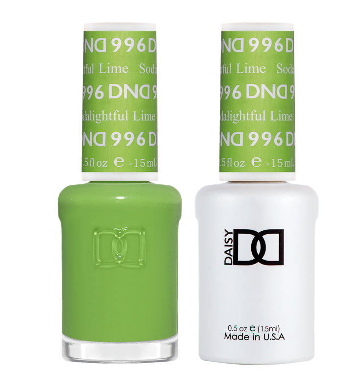 DND Gel Duo - Sodalightful Lime - 996