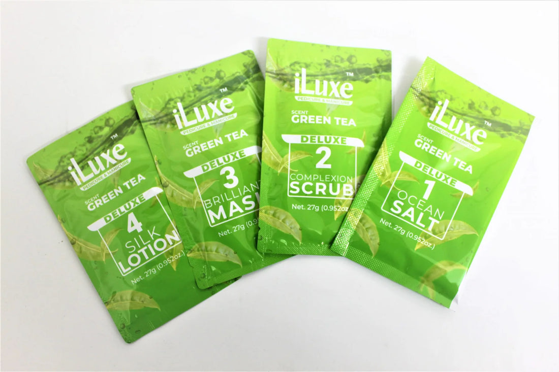 iLuxe Deluxe 4 - Step Pedicure - Green Tea