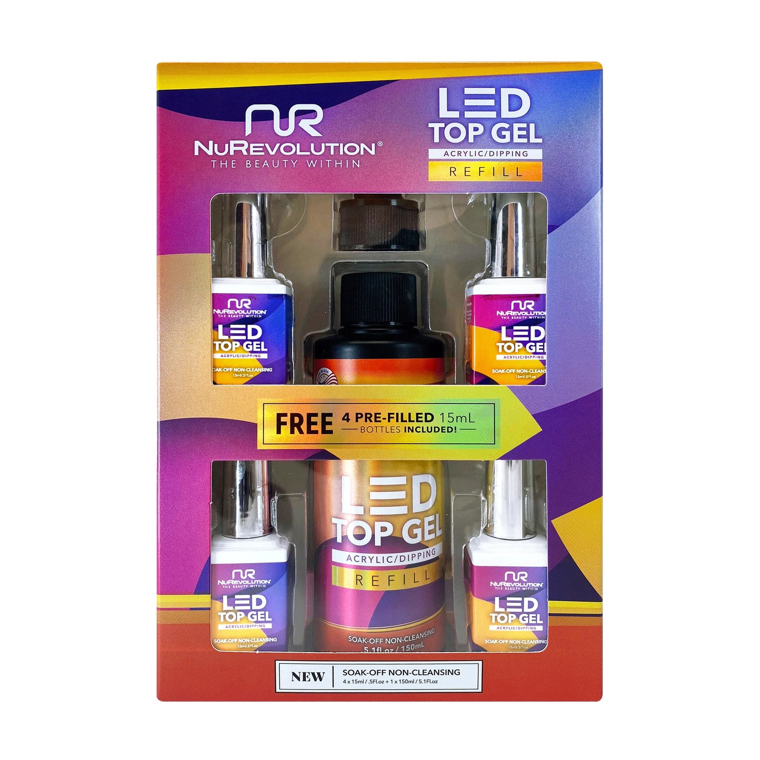 NuRevolution LED Top Gel