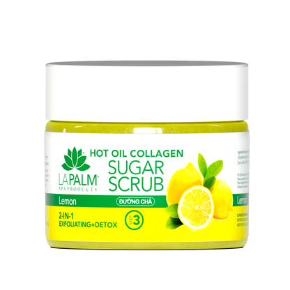 Hot Oil Sugar Scrub Lemon by La Palm