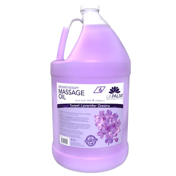 La Palm Massage Oil - Purple Lavender