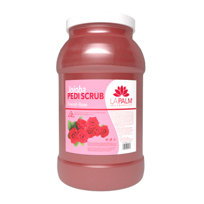 La Palm Jojoba Pedi Scrub French Rose