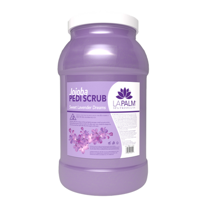 La Palm Jojoba Pedi Scrub Lavender