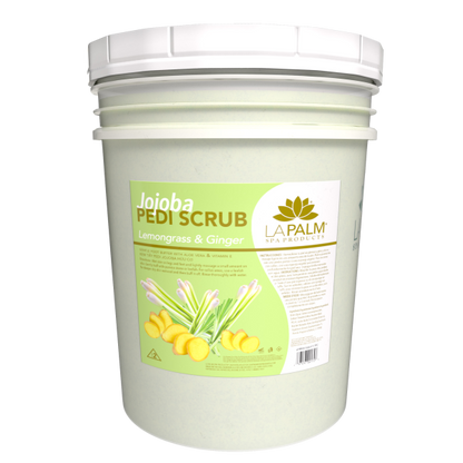 La Palm Jojoba Pedi Scrub Lemongrass &amp; Ginger