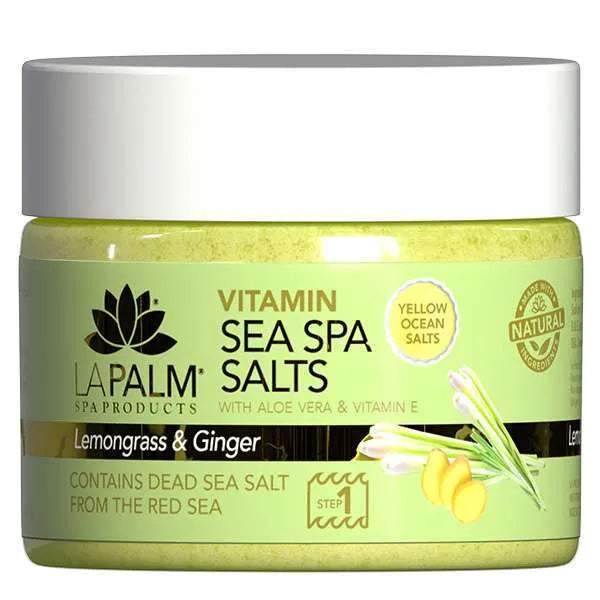 La Palm Vitamin Sea Spa Salts Lemongrass &amp; Ginger