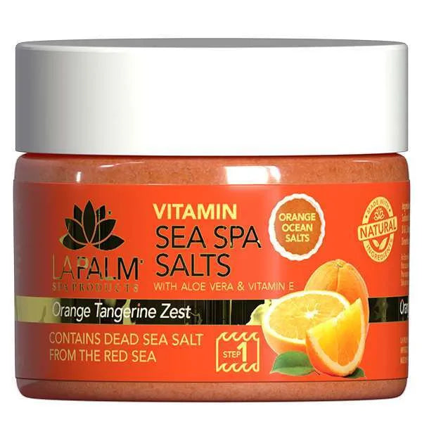 La Palm Vitamin Sea Spa Salts Orange Tangerine Zest