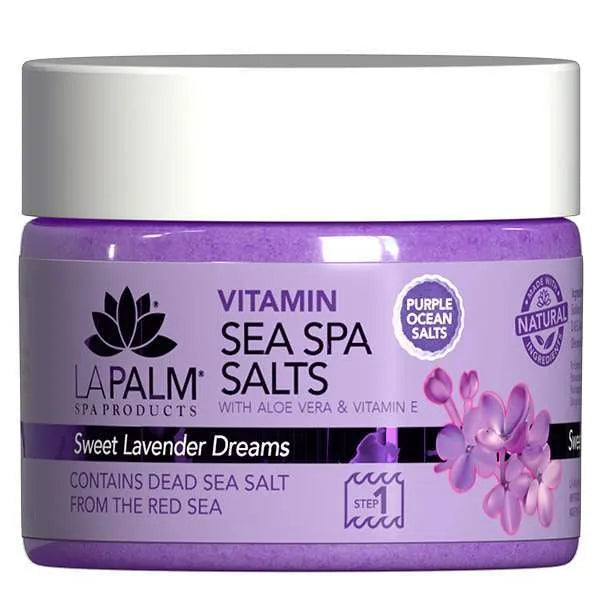 La Palm Vitamin Sea Spa Salts Sweet Lavender Dreams