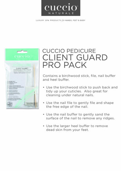 Pedicure Client Guard Disposable Pro Pack