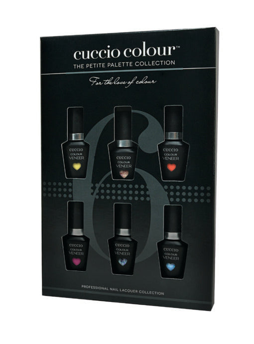 Cuccio Colour - Veneer Gel Polish 6 piece Mini Kit – Venice Beach Collection