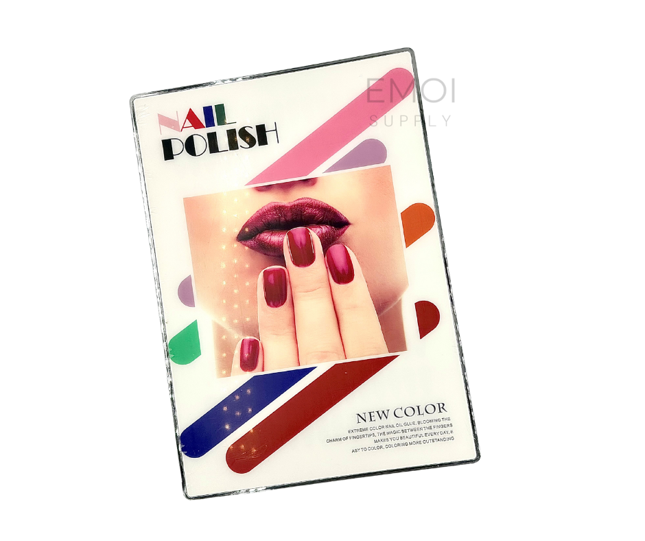 Nail Colour Card - Book