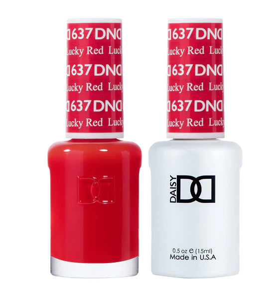 DND Gel Duo - Lucky Red - 637