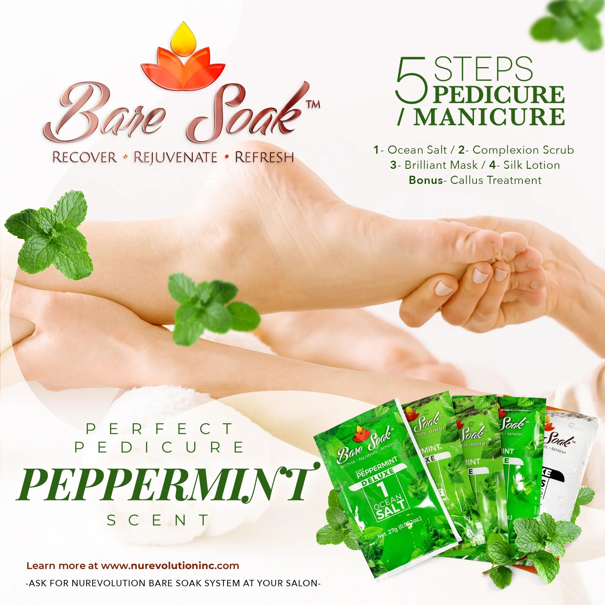 NuRevolution BareSoak - Peppermint