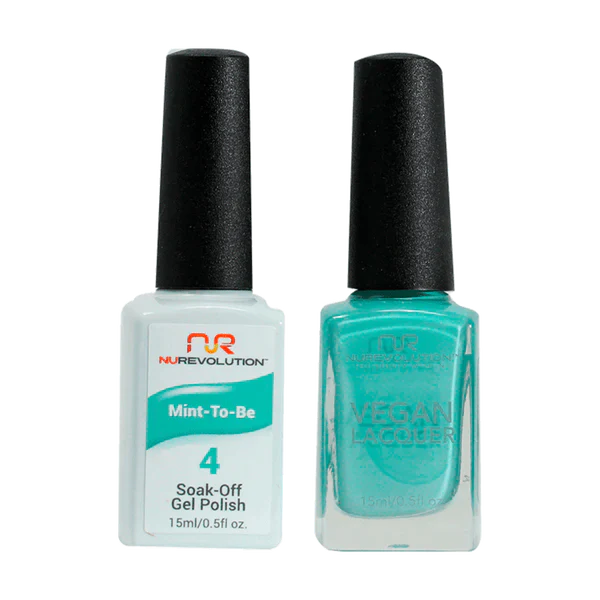 NuRevolution Trio Duo Gel &amp; Lacquer 004 Mint-To-Be