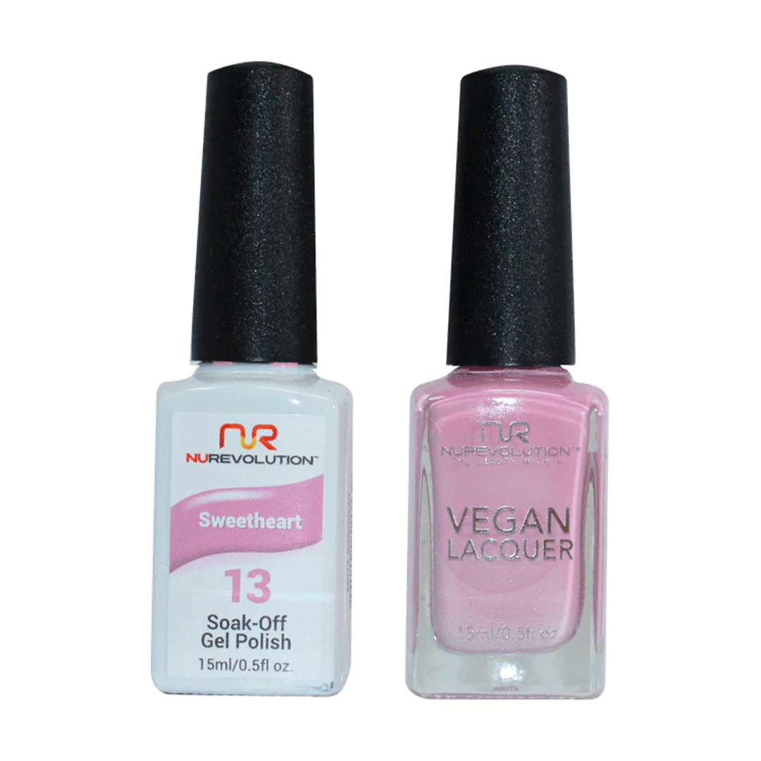 NuRevolution Trio Duo Gel &amp; Lacquer 013 Sweetheart Gel