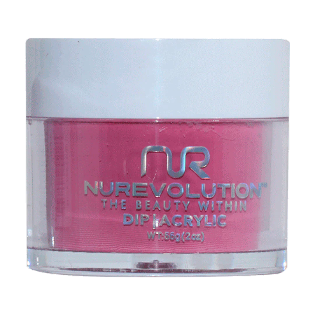 NuRevolution Trio Dip/Acrylic Powder 018 Red-y or Not