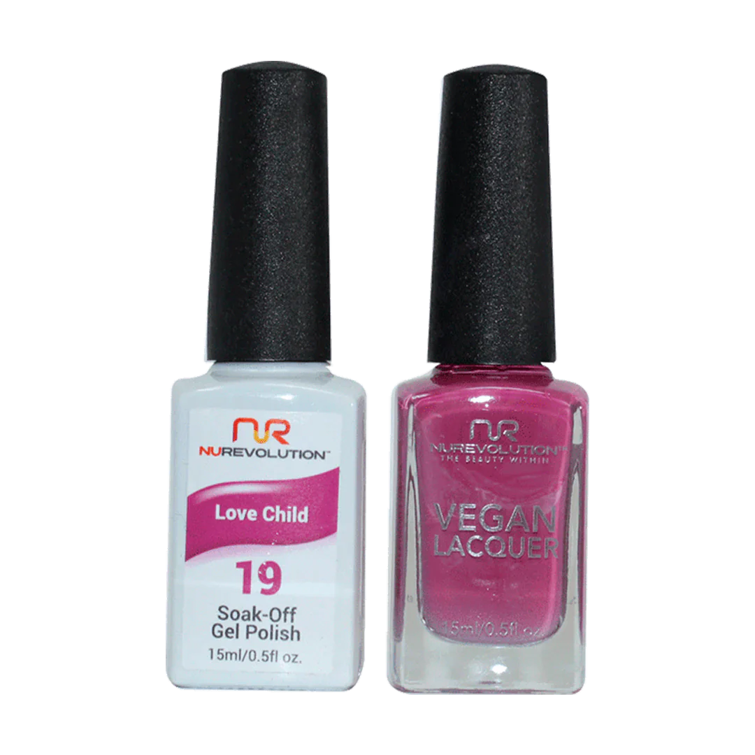 NuRevolution Trio Duo Gel &amp; Lacquer 019 Love Child