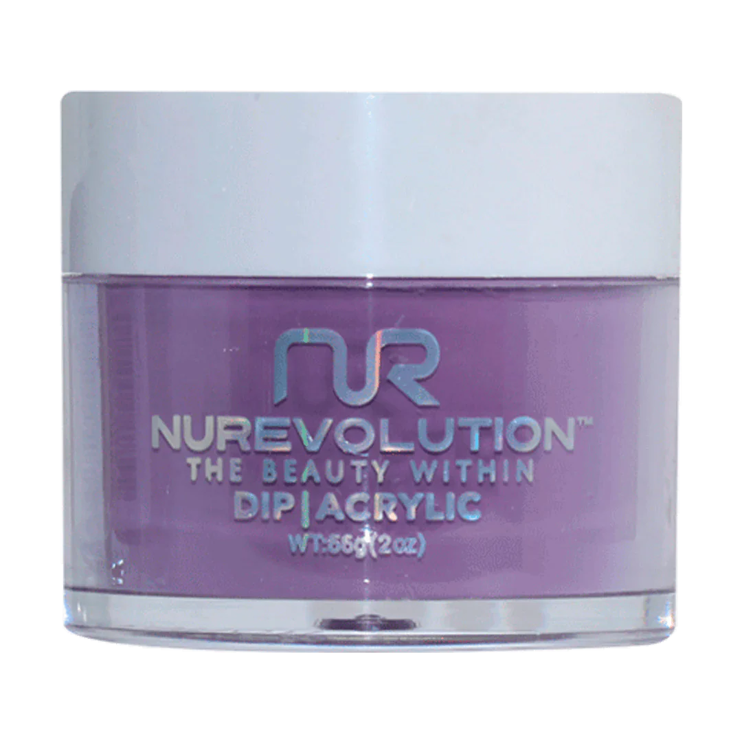 NuRevolution Trio Dip/Acrylic Powder 021 Purple Please