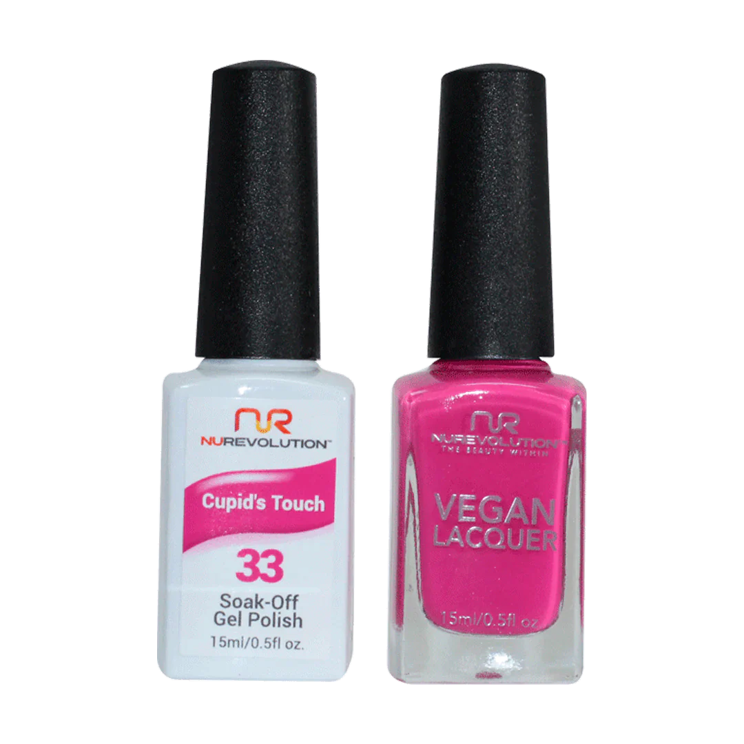 NuRevolution Trio Duo Gel &amp; Lacquer 033 Cupid&