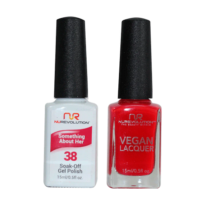 NuRevolution Trio Duo Gel &amp; Lacquer 038 Something About Her