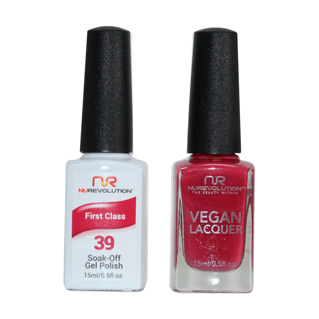 NuRevolution Trio Duo Gel &amp; Lacquer 039 First Class