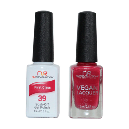 NuRevolution Trio Duo Gel &amp; Lacquer 039 First Class