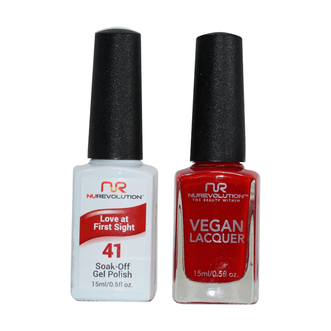 NuRevolution Trio Duo Gel &amp; Lacquer 041 Love At First Sight