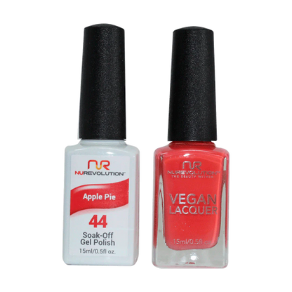 NuRevolution Trio Duo Gel &amp; Lacquer 044 Apple Pie