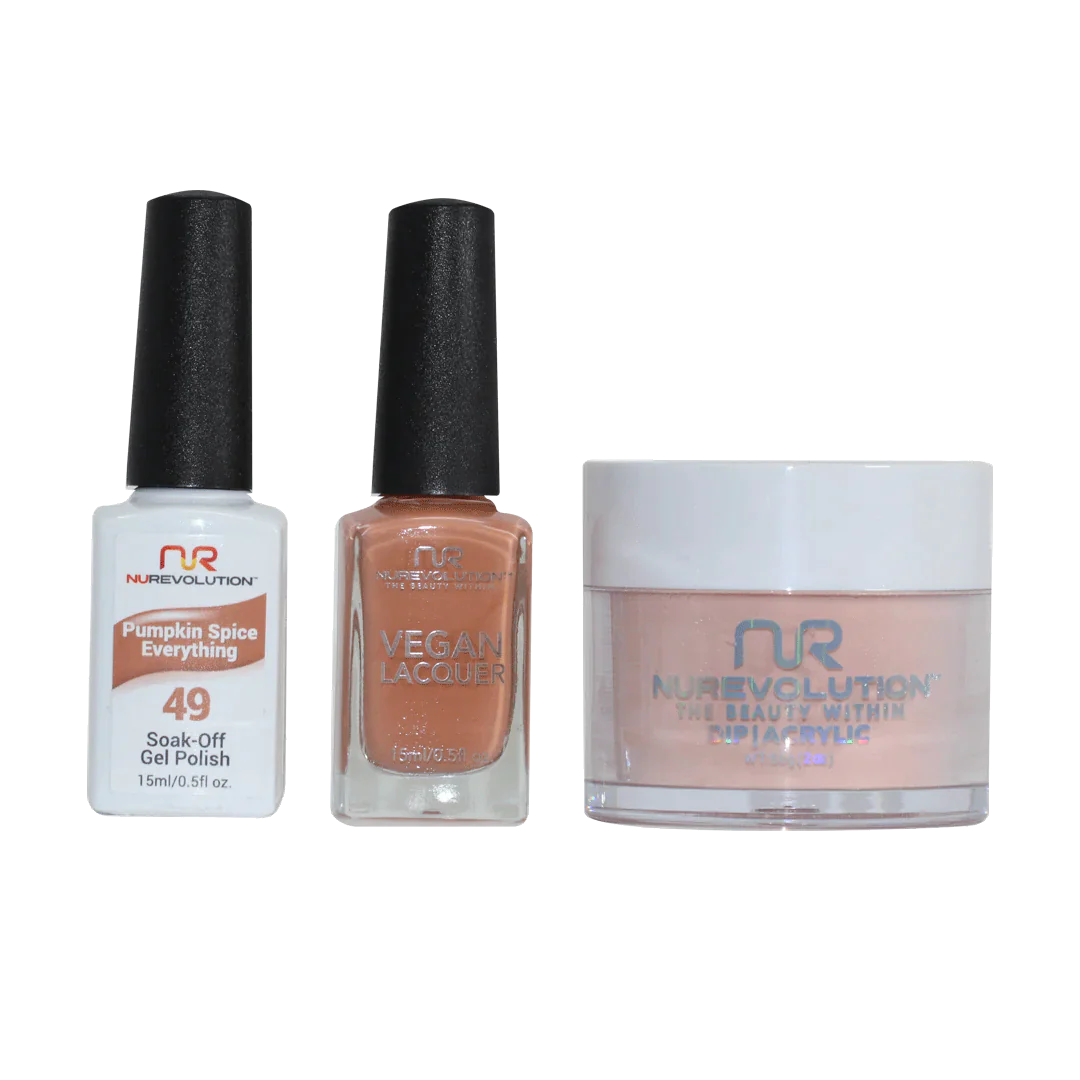 NuRevolution Trio set 049 Pumkin Spice Everything