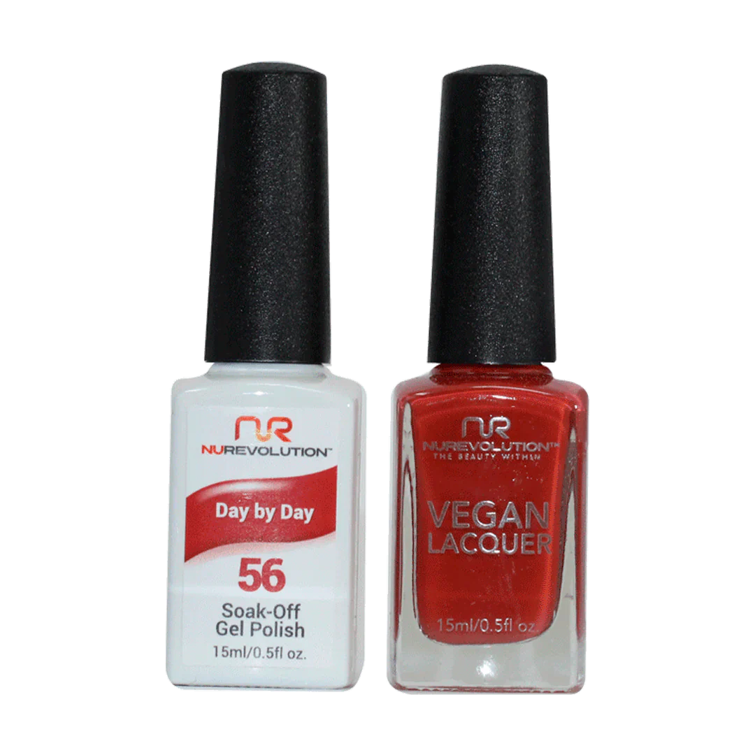 NuRevolution Trio Duo Gel &amp; Lacquer 056 Day By Day