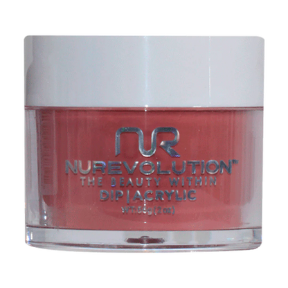 NuRevolution Trio Dip/Acrylic Powder 058 Royal Red