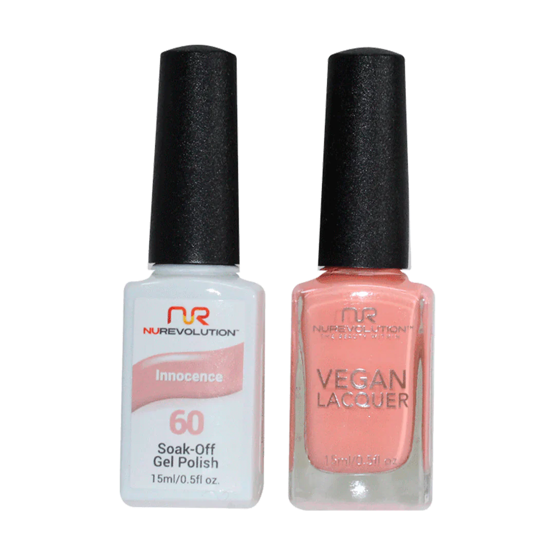 NuRevolution Trio Duo Gel &amp; Lacquer 060 Innocence