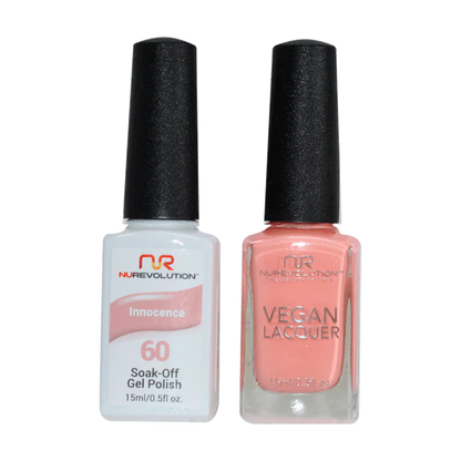 NuRevolution Trio Duo Gel &amp; Lacquer 060 Innocence