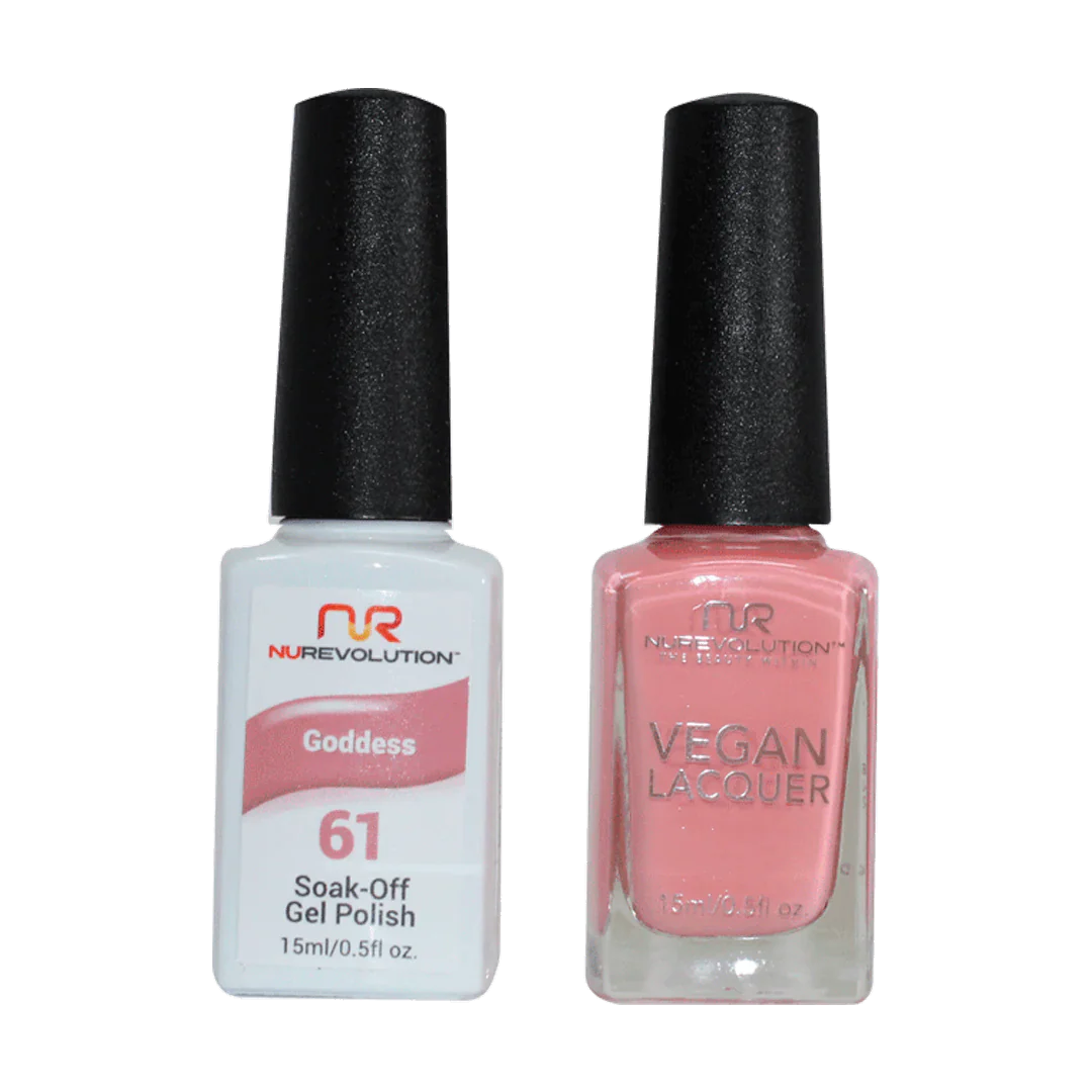 NuRevolution Trio Duo Gel &amp; Lacquer 061 Goddess