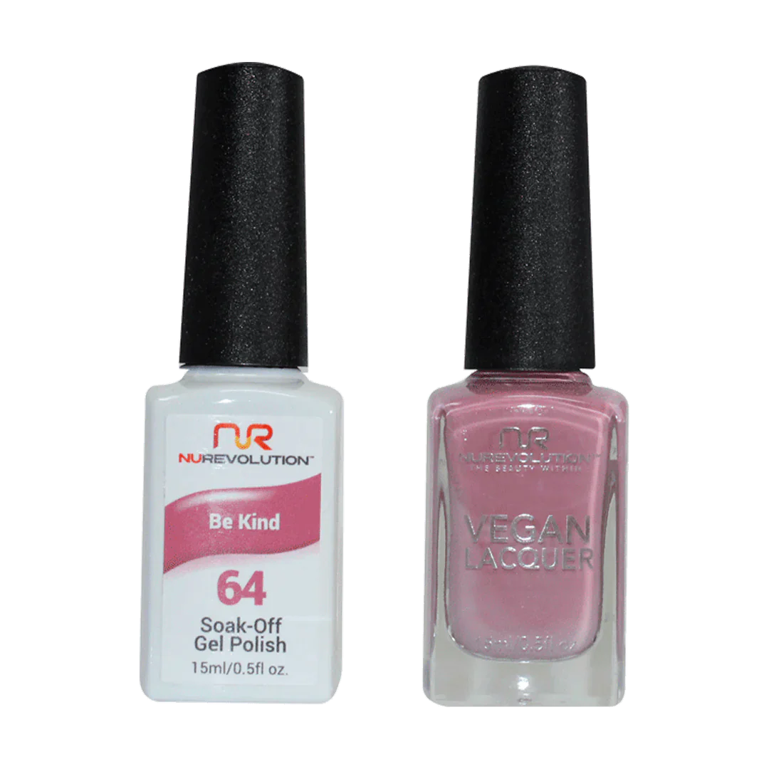 NuRevolution Trio Duo Gel &amp; Lacquer 064 Be Kind