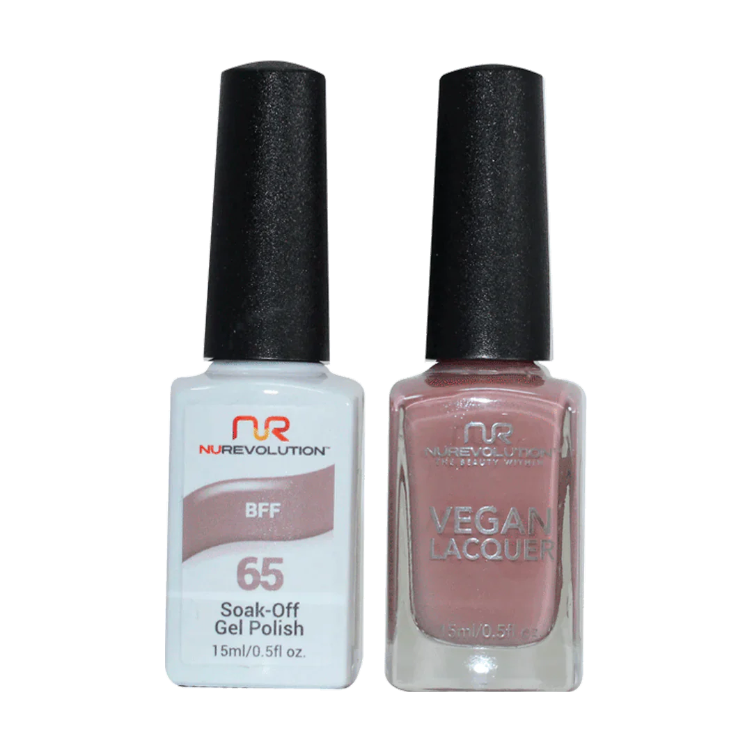 NuRevolution Trio Duo Gel &amp; Lacquer 065 BFF