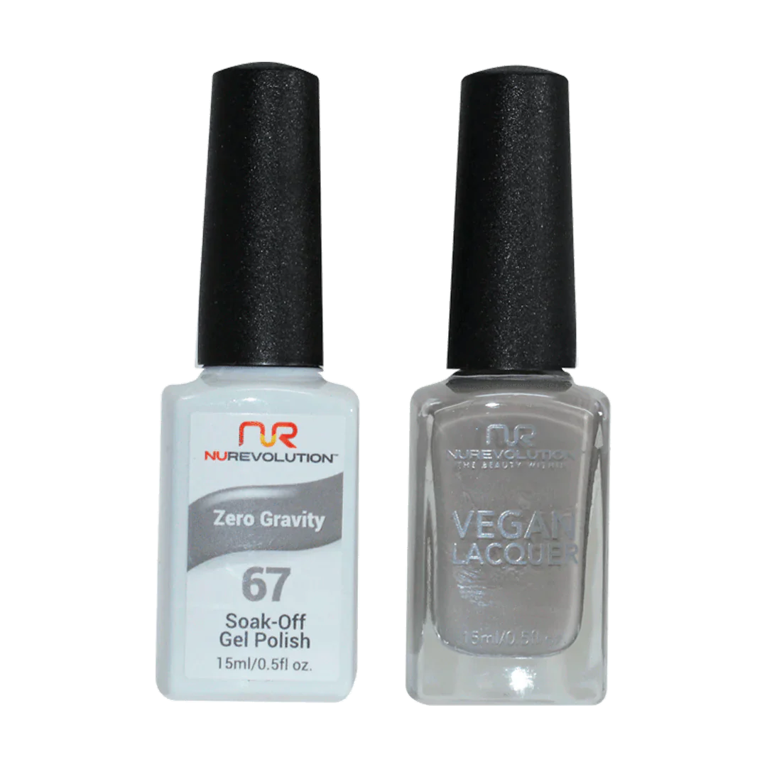 NuRevolution Trio Duo Gel &amp; Lacquer 067 Zero Gravity