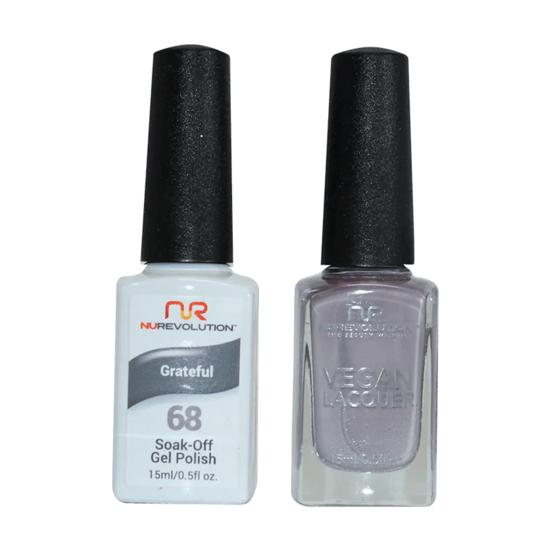 NuRevolution Trio Duo Gel &amp; Lacquer 068 Grateful