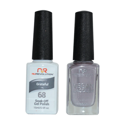 NuRevolution Trio Duo Gel &amp; Lacquer 068 Grateful