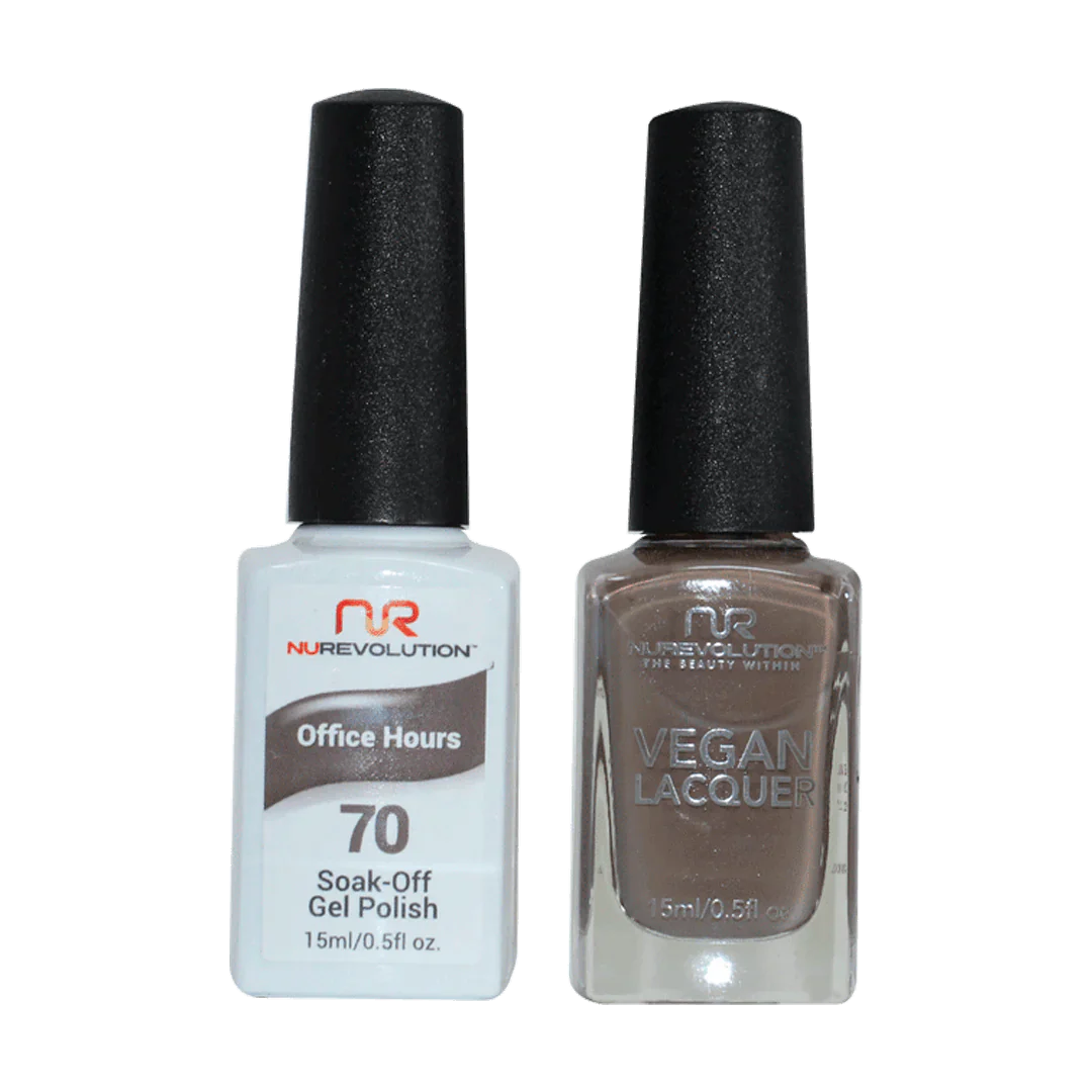 NuRevolution Trio Duo Gel &amp; Lacquer 070 Office Hour