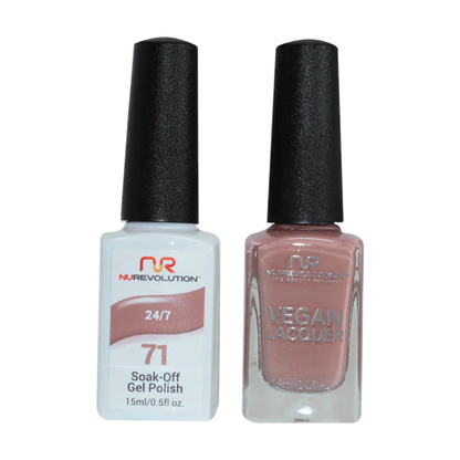 NuRevolution Trio Duo Gel &amp; Lacquer 071 24/7