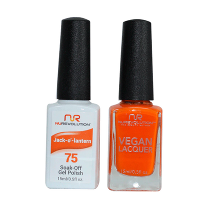 NuRevolution Trio Duo Gel &amp; Lacquer 075 Jack-o&