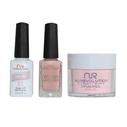 NuRevolution Trio set 082 Rose Milk