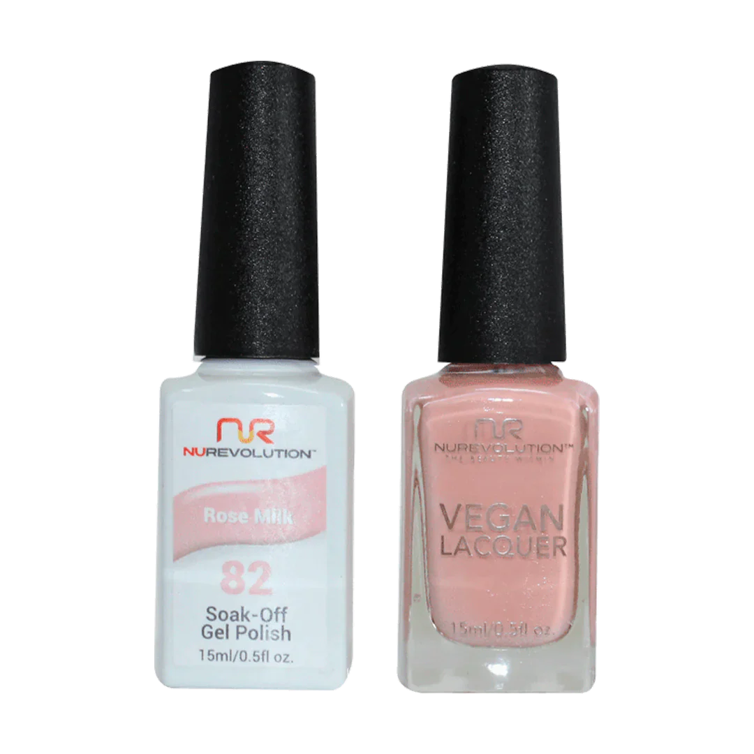 NuRevolution Trio Duo Gel &amp; Lacquer 082 Rose Milk