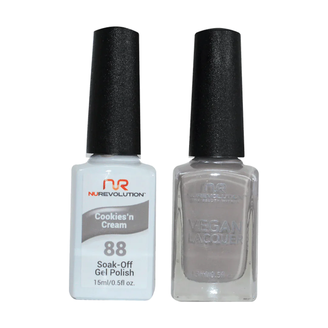 NuRevolution Trio Duo Gel &amp; Lacquer 088 Cookies&