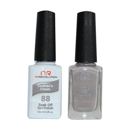 NuRevolution Trio Duo Gel &amp; Lacquer 088 Cookies&