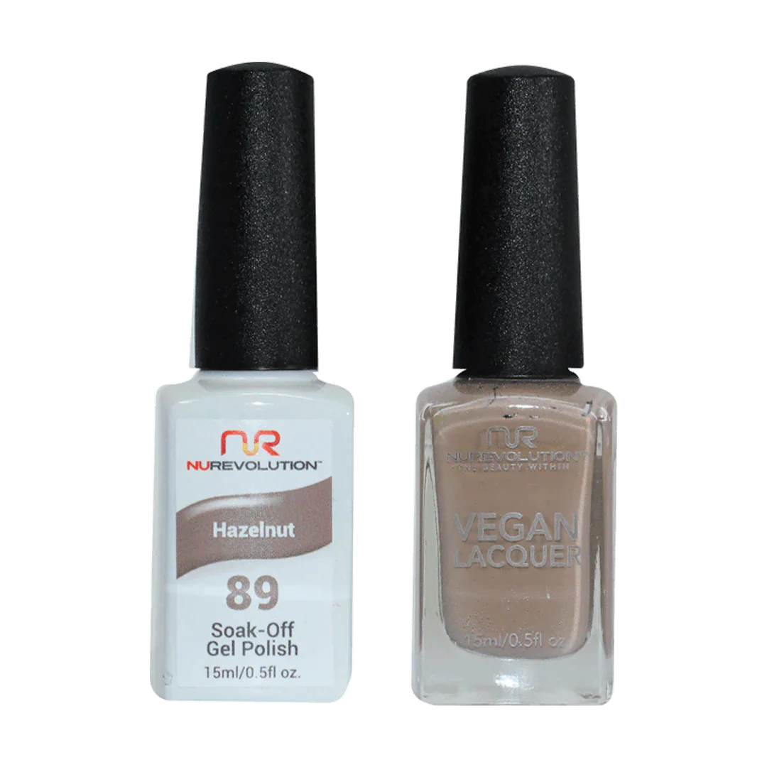 NuRevolution Trio Duo Gel &amp; Lacquer 089 Hazelnut