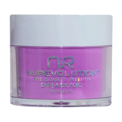 NuRevolution Trio Dip/Acrylic Powder 093 Grape Escape