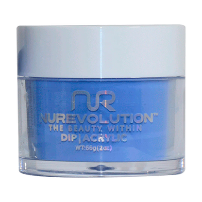 NuRevolution Trio Dip/Acrylic Powder 096 Bluetini